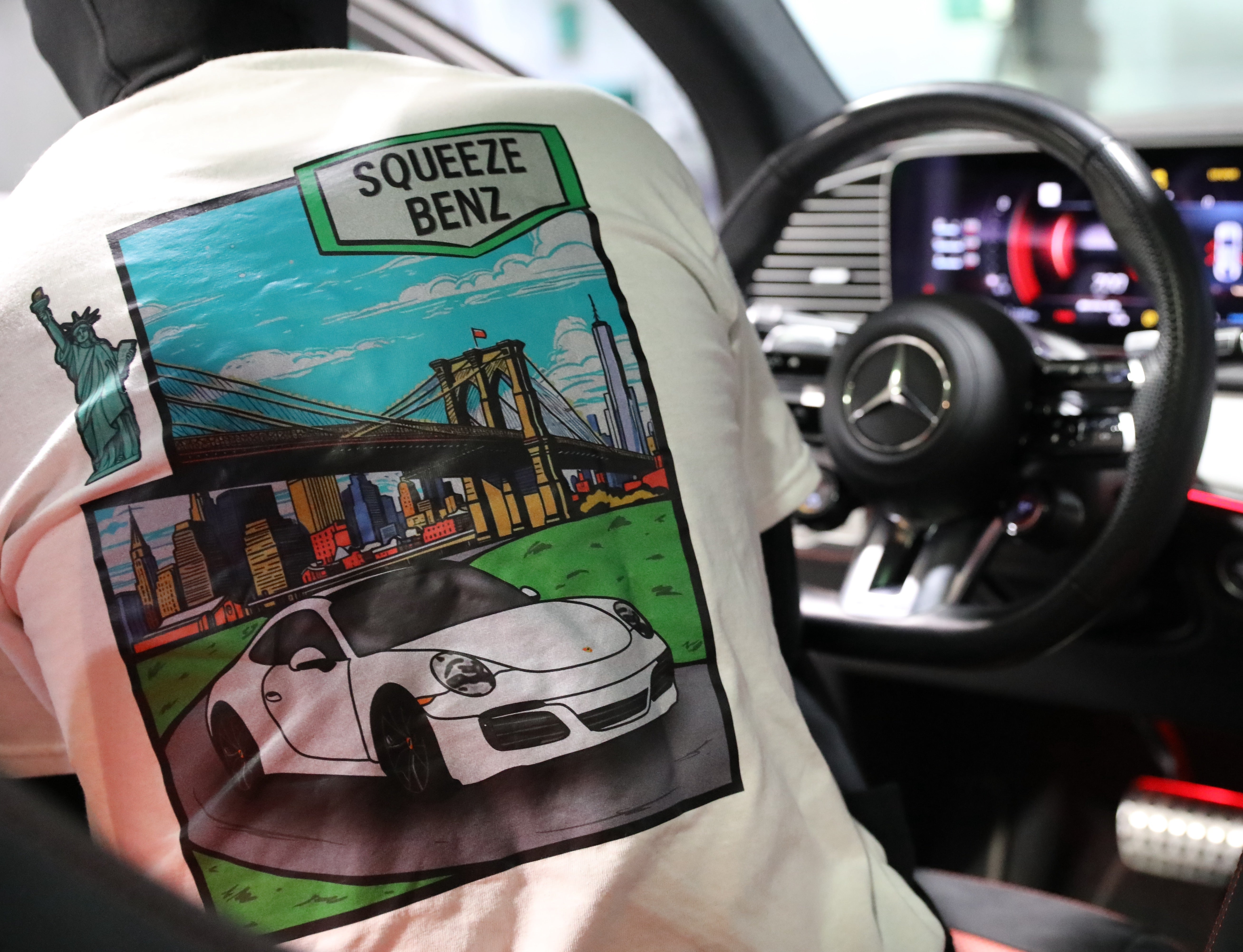 Squeeze Benz NYC Logo Tee