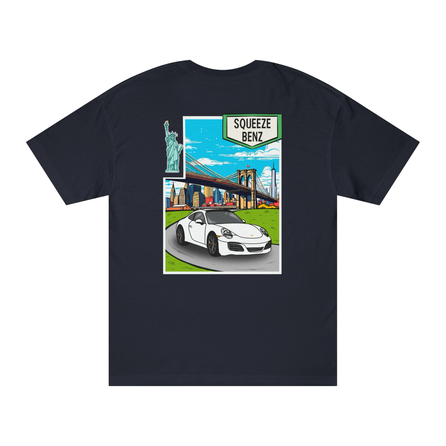 Black Squeeze NYC Tee – Squeeze Benz