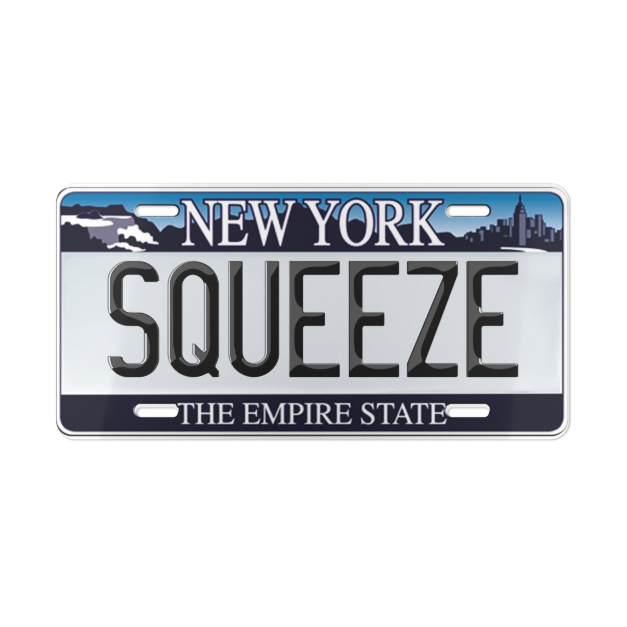 Squeeze NYC Plate