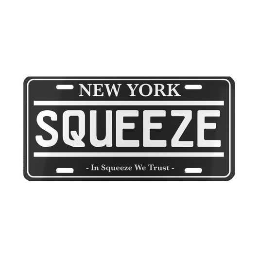 Squeeze Black NYC Plate