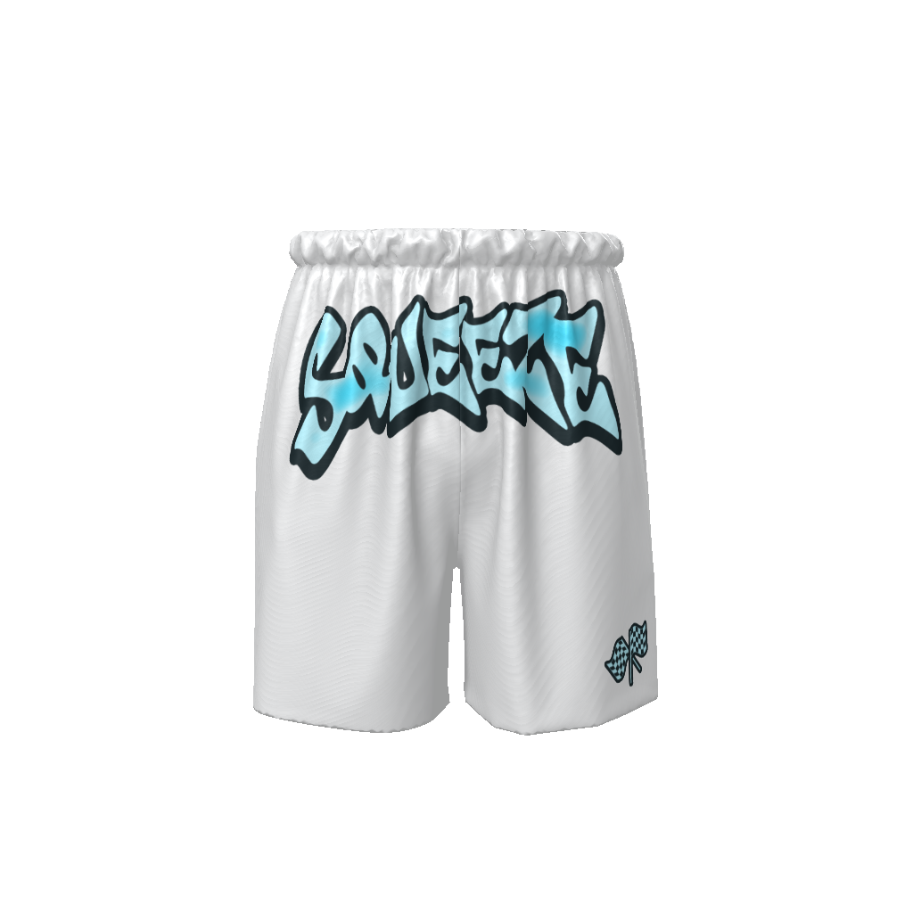 SQUEEZE BENZ LOGO SHORTS